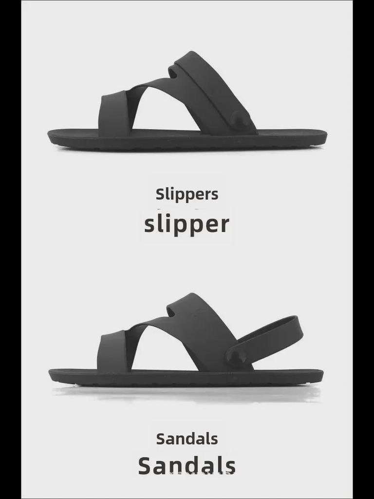 Dual-Purpose Non-Slip Sandals: Fashionable Beach Shoes for Men and Students