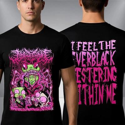 Horké Vzácné Lorna Shore Kapela 2 Strany Invader Černé Tričko S až 5XL SN488 Unisex Tričko