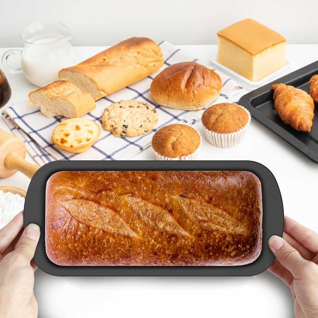 Baking Mold Household Rectangular Silicone Mold Candy Toast Mould Easter Bread DIY Kitchen Supplies Cake Bakeware Pan Tool