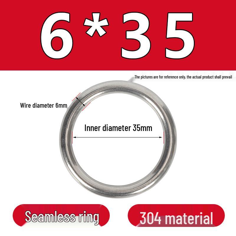Stainless Steel Seamless O-Ring: Corrosion-Resistant Accessory for Handbags and Pet Gear