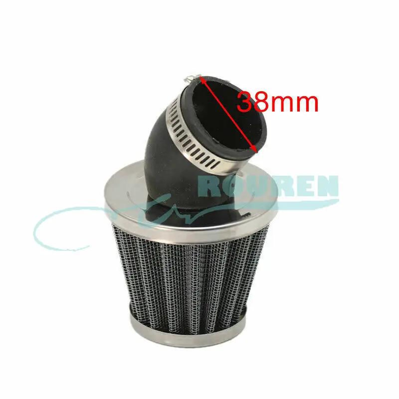 35mm 38mm 40mm 42mm 50mm Bent Air Filter Cleaner For HONDA CRF SSR SUNL TAOTAO Yamaha Pit Dirt BIKE ATV 50 70 90CC 110CC 125CC