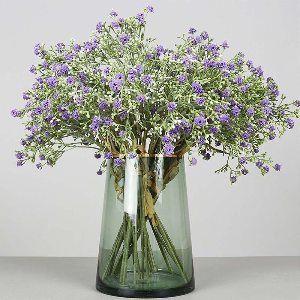 

5pcs DIY Artificial Gypsophila Branches Plastic Fake Flower Holiday Festival Decoration