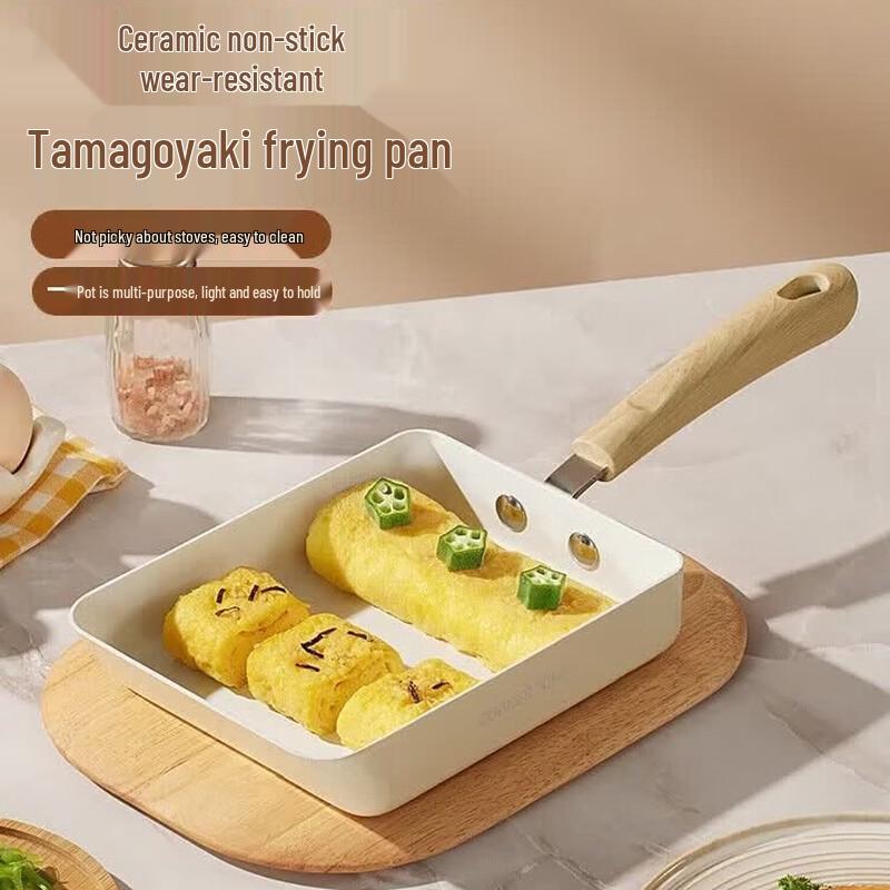 COOKER KING 18 см Антипригарная сковорода для тамагояки для завтрака