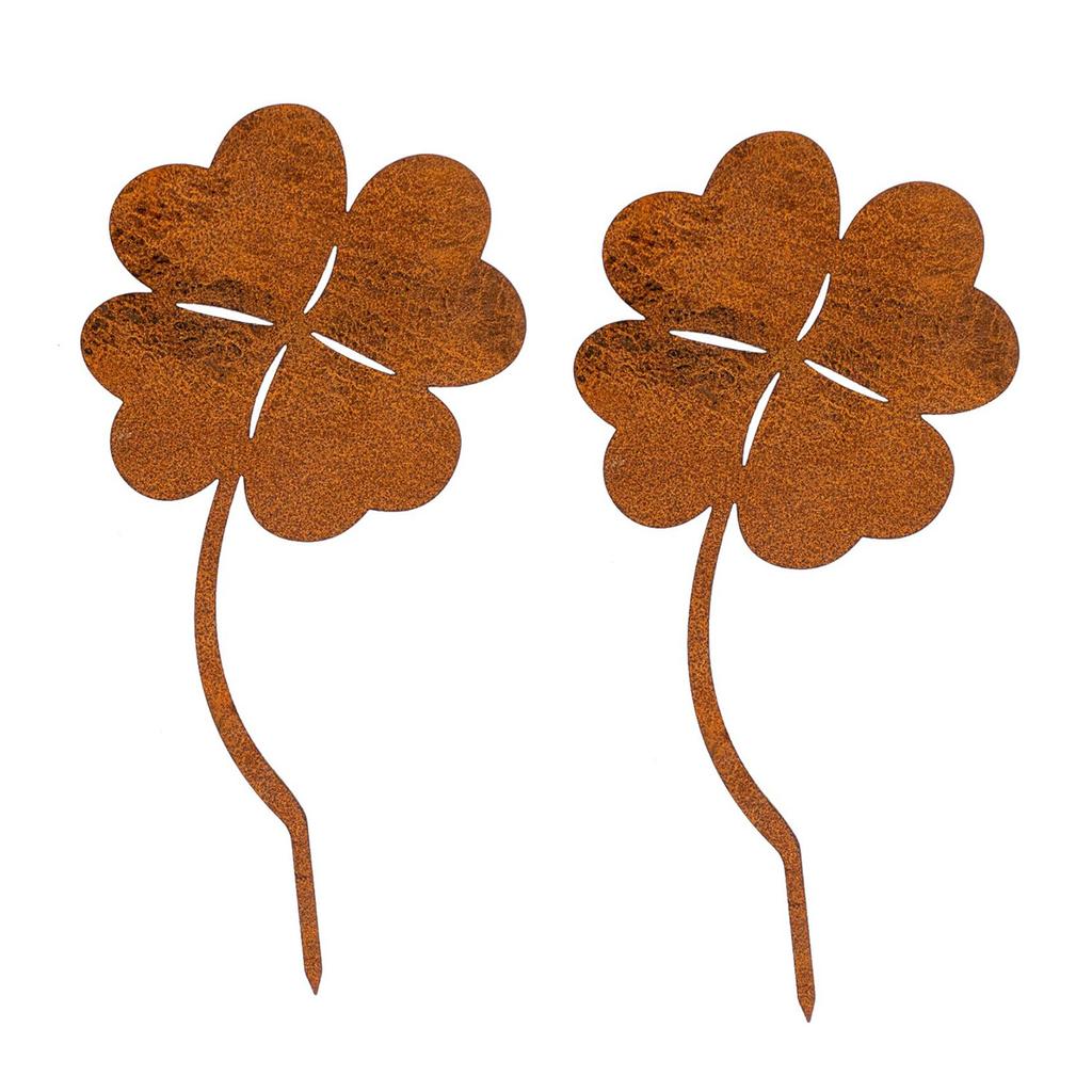 Kovová dekorace na zahradu pro zvířata Zrezivělá zvířata pro venkovní dekorace Venkovní dekorativní kůl na trávník Příslušenství