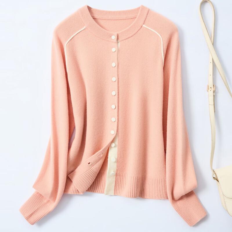 

Jinjuan Women s 100% Pure Wool Knitted Cardigan XL