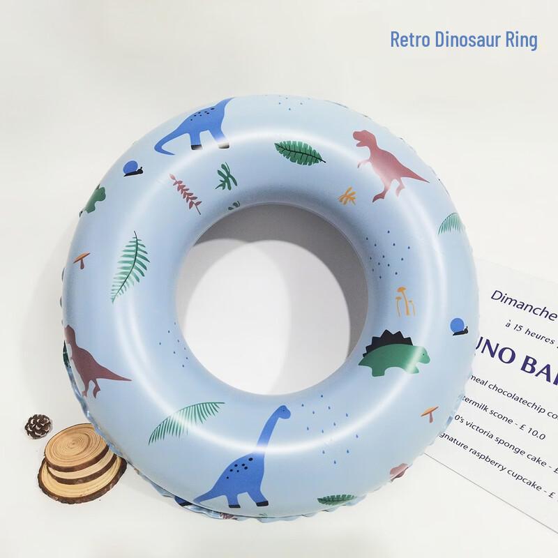 Kids  Vintage Dinosaur Inflatable Swim Ring