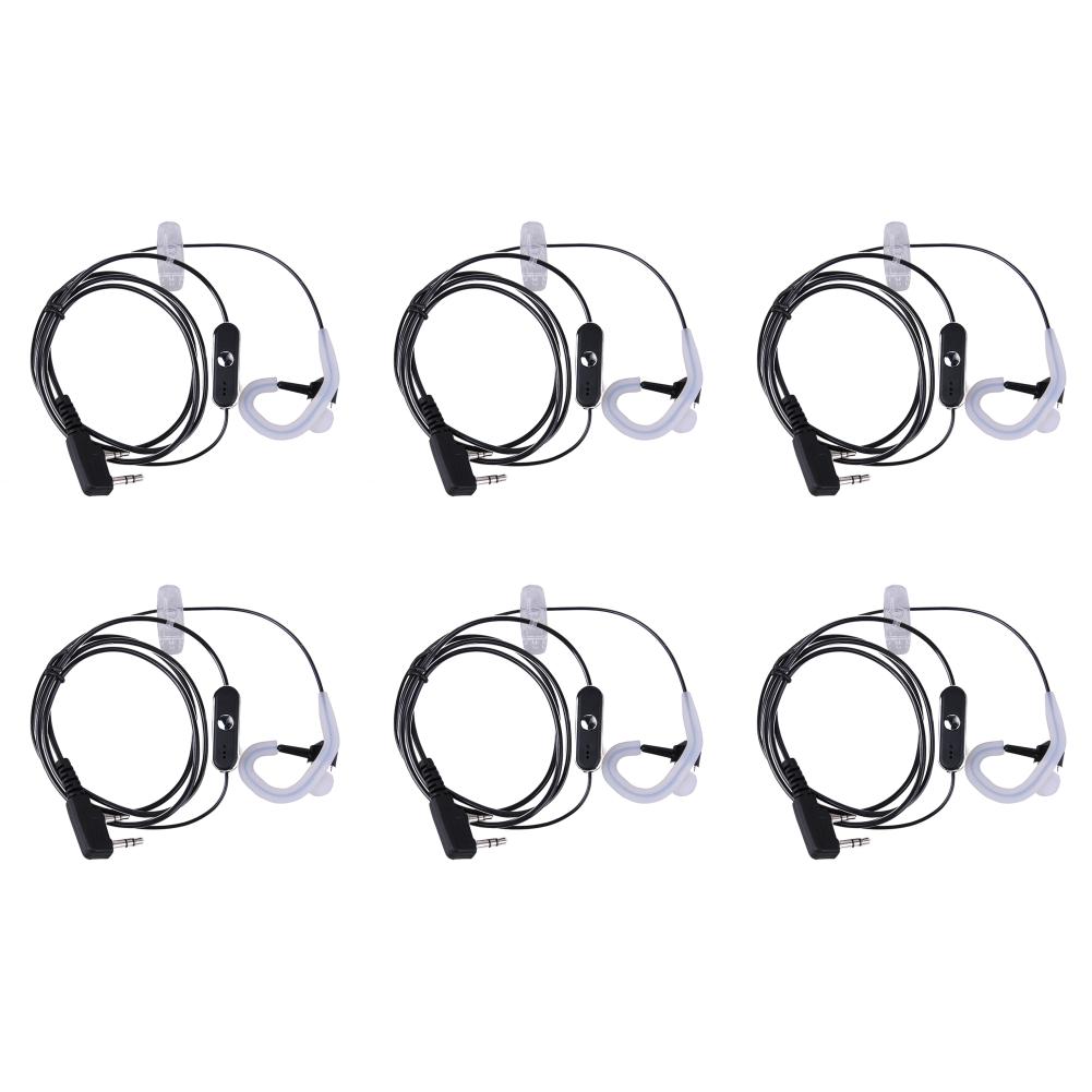 

2-контактный наушник для рации PTT MIC для KENWOOD Retevis HYT