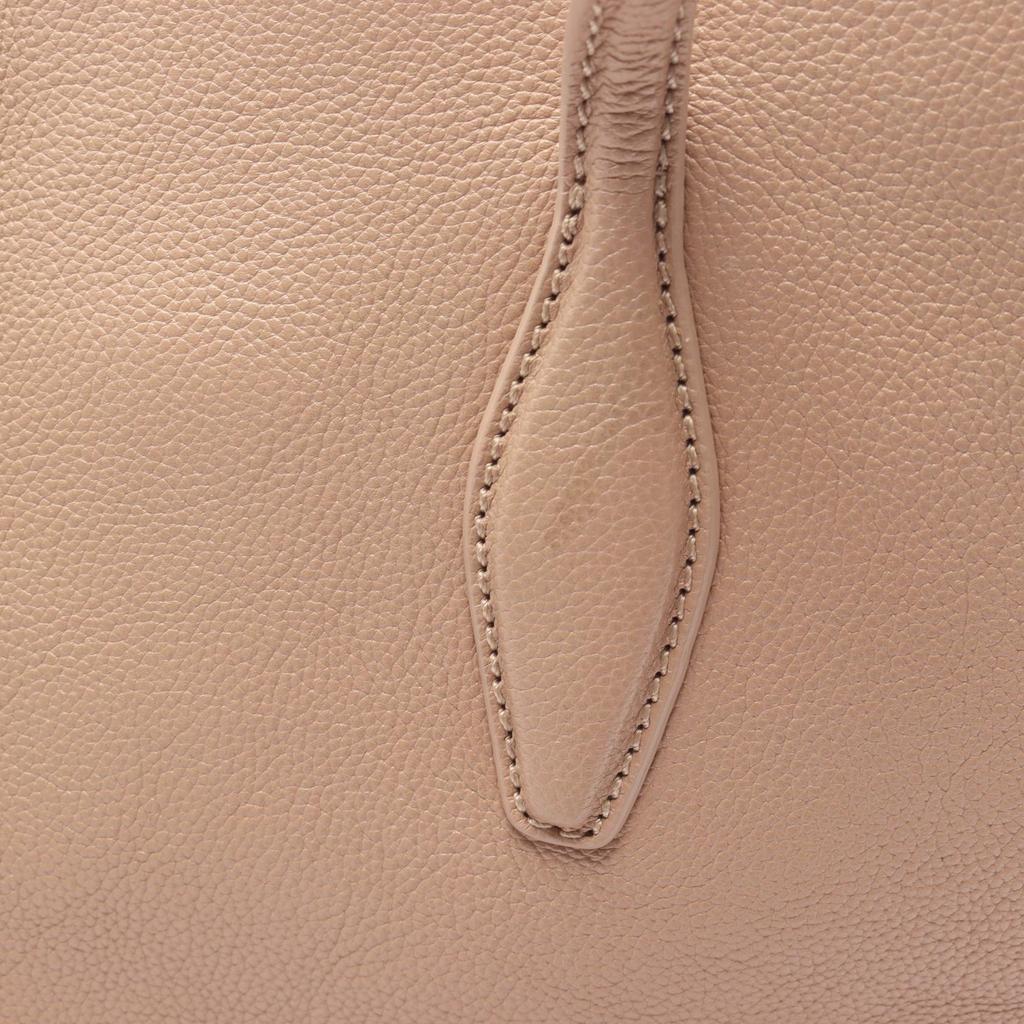 Used TOD'S JOY Tote Bag Leather Pink Used Women