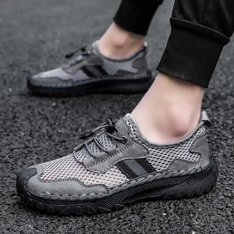 Mocasin Warm Sneakers Men Sneakerss Walking Shoes 47 Size Black Boot Man Sport Loafter Racing Due To Casuals 2025summer