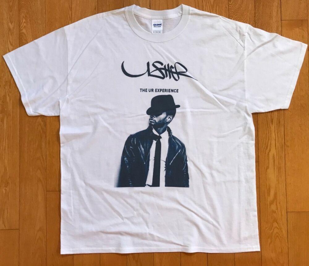 

Футболка унисекс Usher белая RB Pop Music