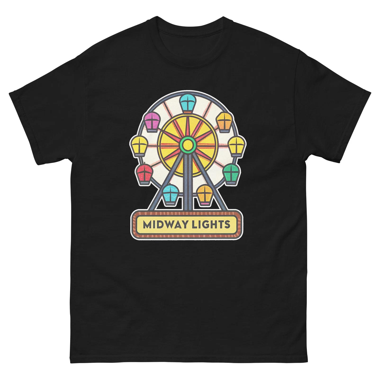 

Midway Lights Carnival Fair Amusement Park T-Shirt 3XL