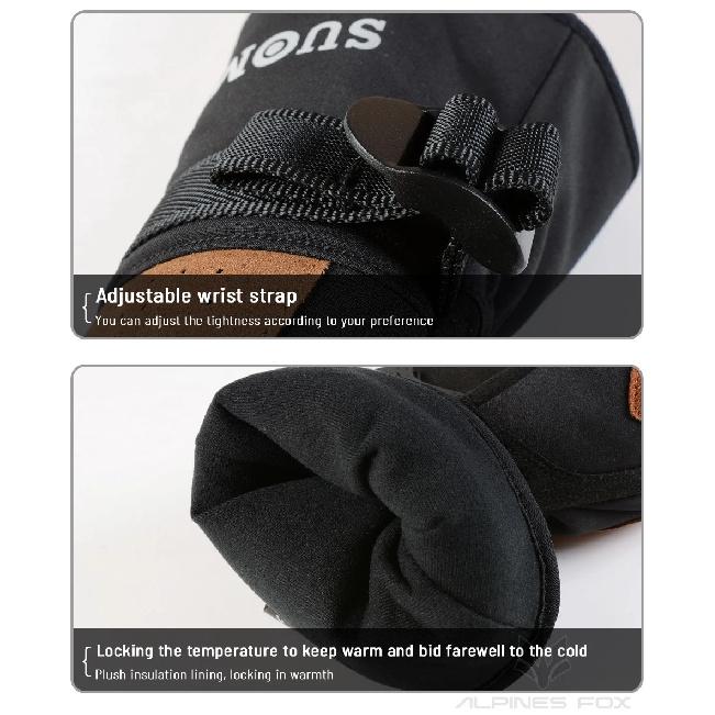 Motorcycle Gloves Windproof Waterproof Guantes Moto Motorbike Riding Gloves Touch Screen Moto Motocross Gloves Winter