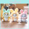 Soft Pp Cotton Plush Cute Kitty Rabbit Keychain Stuffed Animal Doll