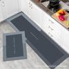 Washable Non-Slip Absorbent Floor Mats for Kitchen, Bathroom, and Bedroom