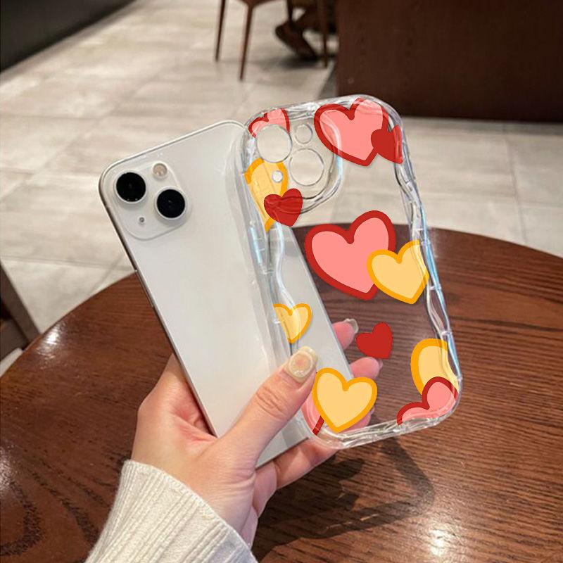 Applicable to Apple 17 mobile phone case Apple 16 cream pattern iPhone14promax/15 anti-drop 13 dirt-resistant 12