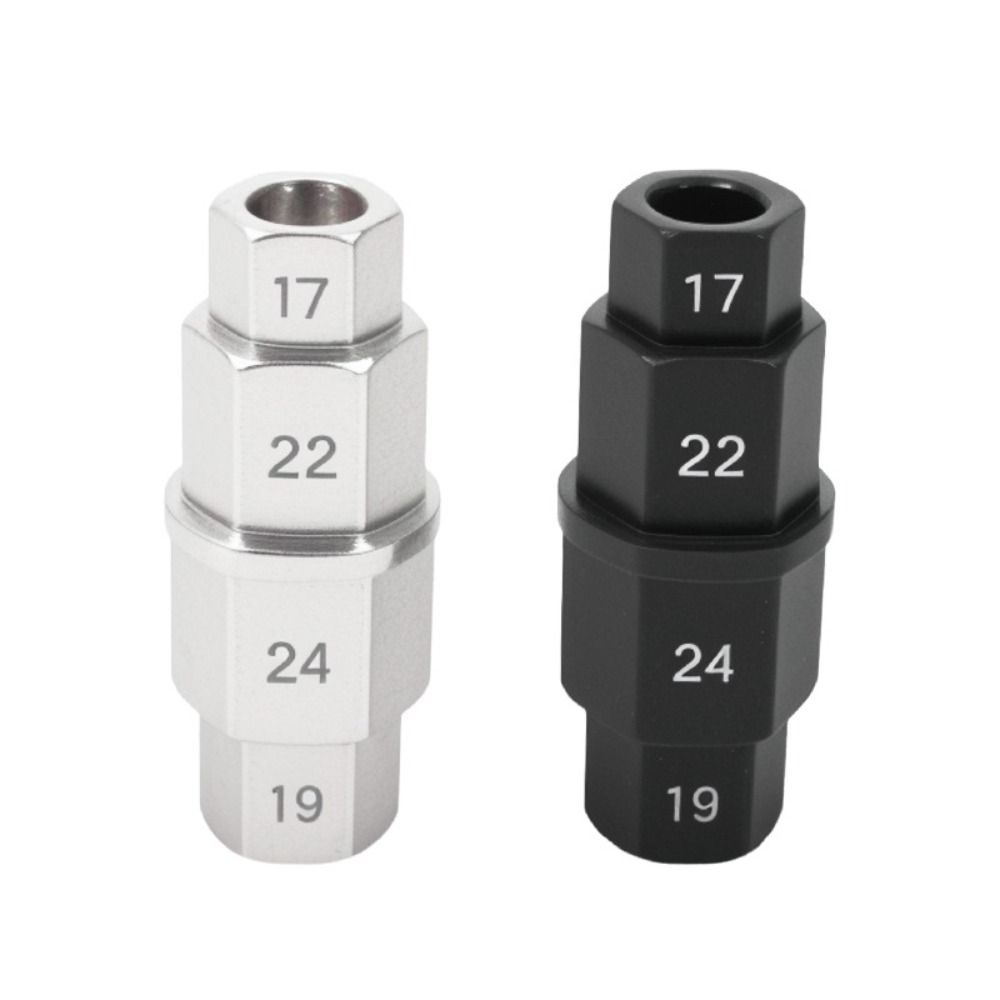 17/19/22/24mm Steckschlüssel Radabmontagewerkzeug Hochbelastbar Vorderachse Sechskantschlüssel Radabmontage