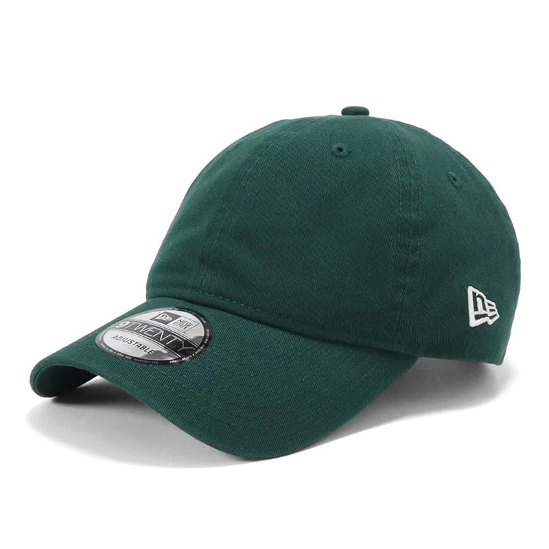 

[New Era] cap 9TWENTY basic plain color dark green S/M 920 WASHED BASIC DGRN WHI 25J