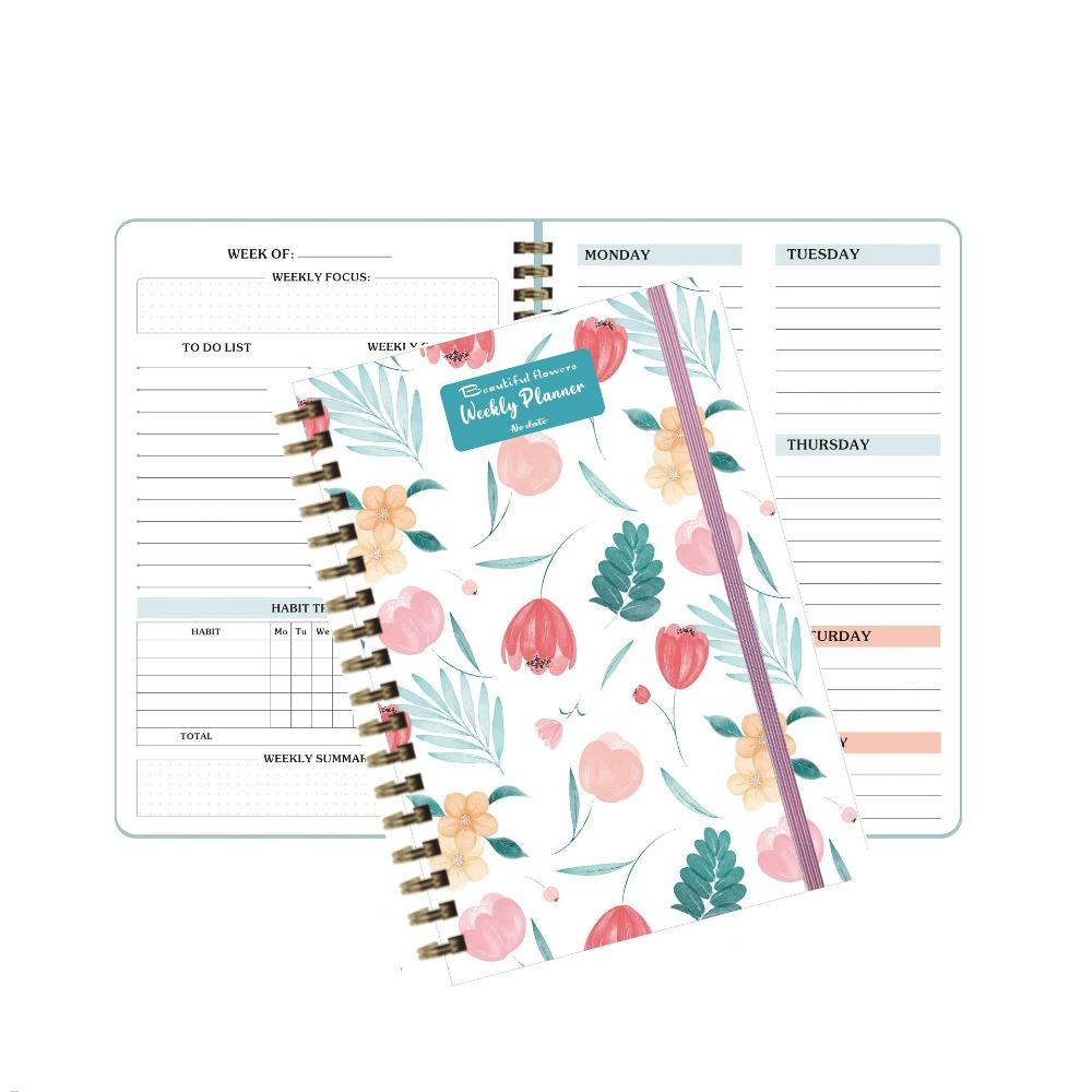 Planner Reminder Weekly Schedule Book A5 Coil Notebook High Quality Weekly Planner School