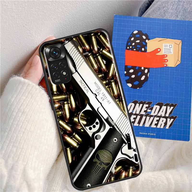 The Military Weapon Case For Xiaomi Redmi Note 8 9 10 11 Pro 8T 9S 10S 11S Redmi K50 K40 Gaming 9A 9C 9T 10C