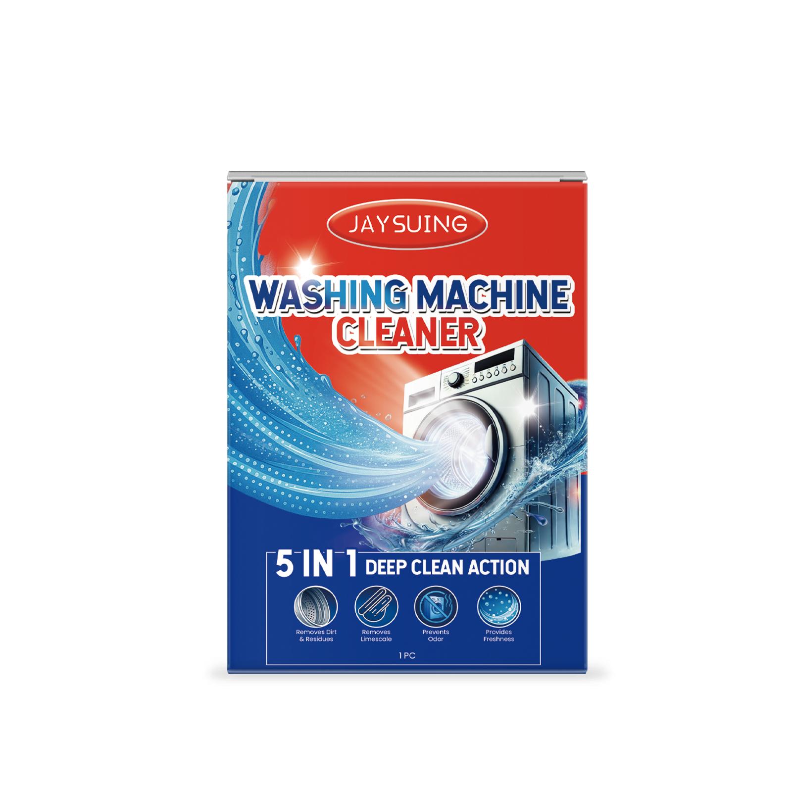 

Jaysuing Washing machine tank cleaning powder Cleans stains, removes scale, eliminates odors, a household magic tool that cleans without leaving 1pc