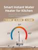 Smart 5500W 220V Instant Electric Water Heater for Under-Counter Kitchen Use