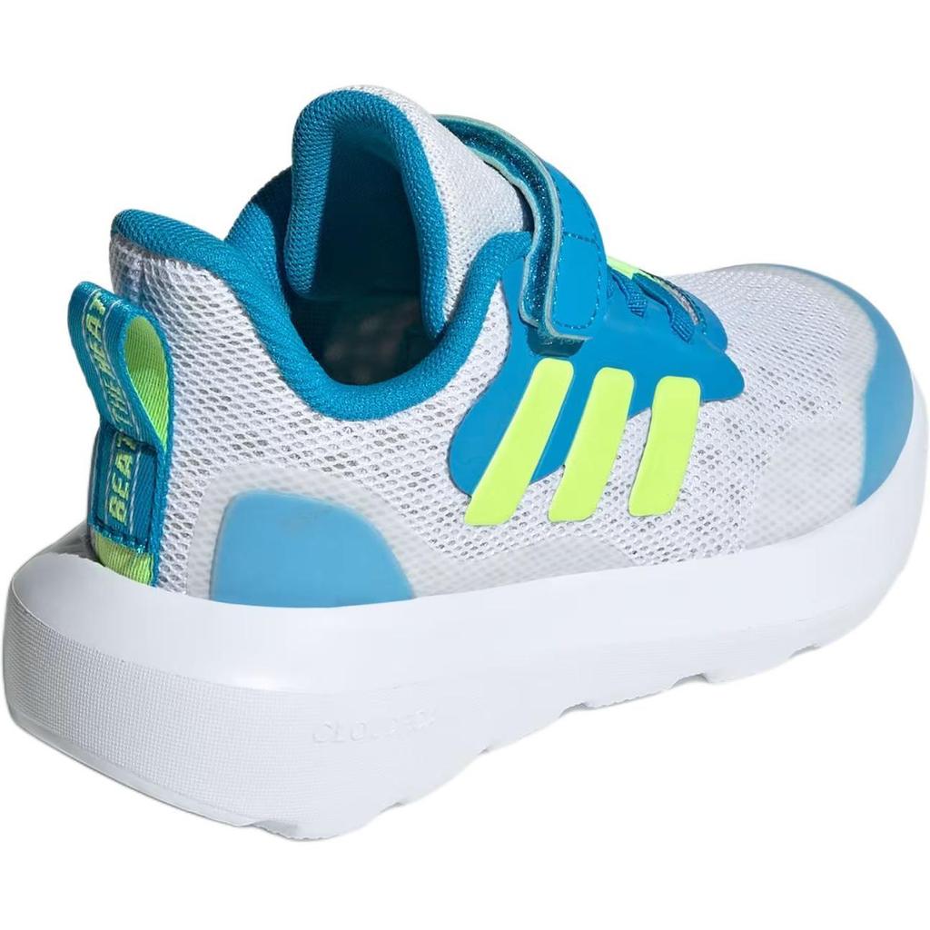 Adidas FortaRun 2.0 C Solar Blue Lucid Lemon Kids Sneakers Dash-Grey JQ4866