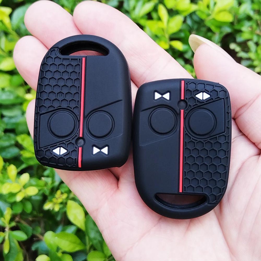 2 Buttons Silicone Car Key Cover Bag Shell Case Keychain Protector For Daf Xf 105 Xg If For Mercedes Benz Sprinter Accessories