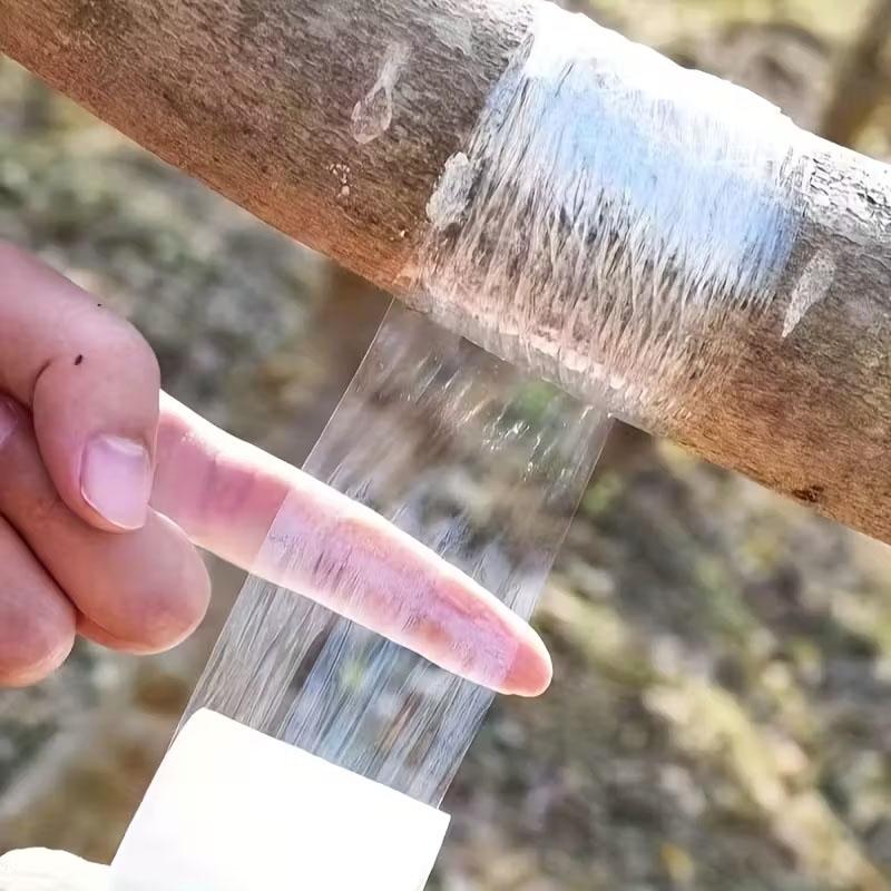 800M PE Grafting Tape Film Self-adhesive for Fruit Tree Nursery Plants Seedlings Vine Floristry Tomato Grafting Supplies Stretch