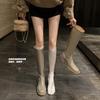 Personalized British Style Boots Women's Thin Knight Boots Round Head Thick Heel Versatile High Boots Autumn and Winter Boots