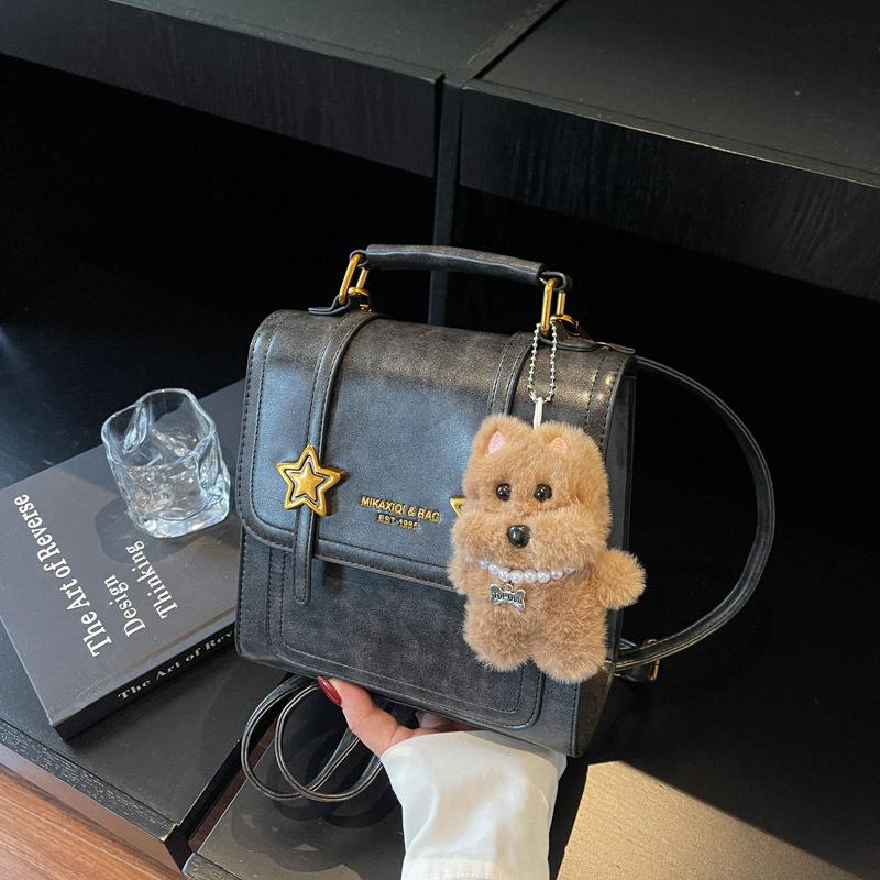 This year's popular retro niche design backpack bag 2025 women's commuter versatile student class fashion backpack