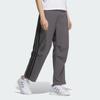 Adidas Casual Straight Leg Simple Striped Knitted Sports Pants Men Pants Rock-Grey Black KC3907