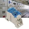 690V 125A DIN Rail Terminal Block Brass Conductor Positions Screw Terminal Terminal Block Distribution Box Blue Junction Box
