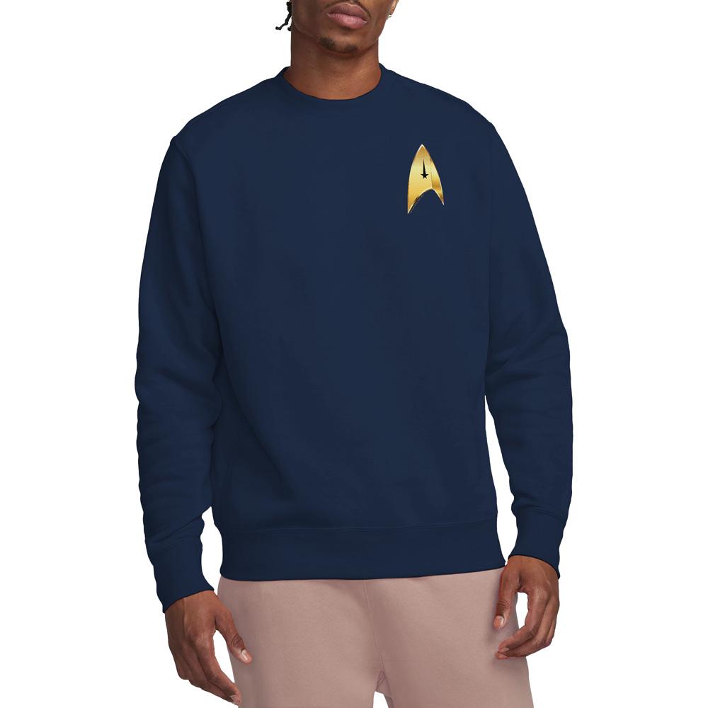 Star Trek: Unisexová mikina pro dospělé s velitelským odznakem Discovery