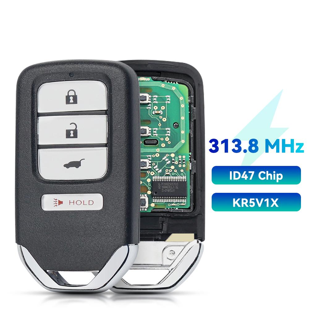 KEYYOU For Honda Odyssey EXL Touring 2014-2017 313.8MHz ID47 Chip KR5V1X PN 72147-TK8-A81 Fob Smart Remote Control Car Key