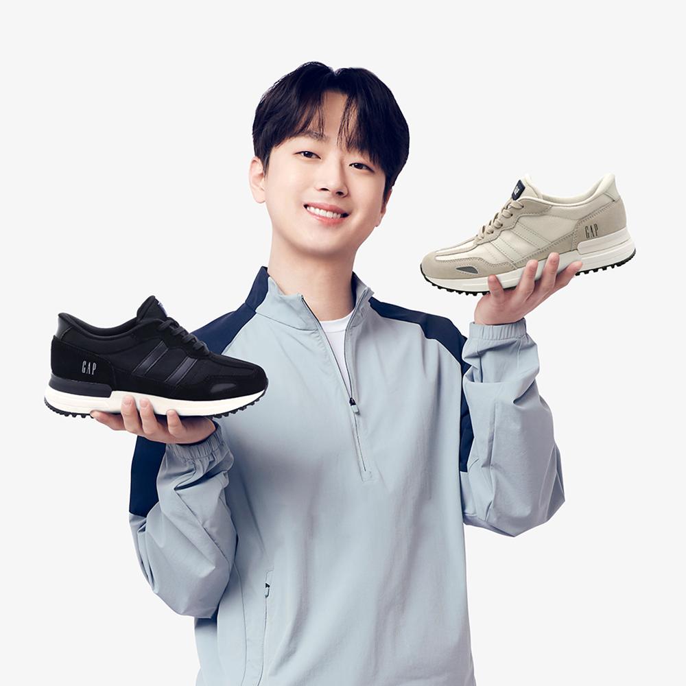 Gap [Worn By Lee Chan-Won] Highgrid Baroin Sneakers (Beige)