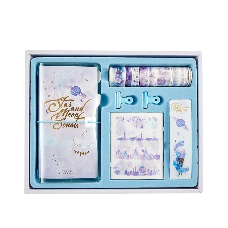 DIY Washi Tape Büroklammern Aufkleber Geschenkbox Journal Traveler Notizbuch Handbuch Set Persönlicher Tagebuchplaner Zubehör für Mädchen