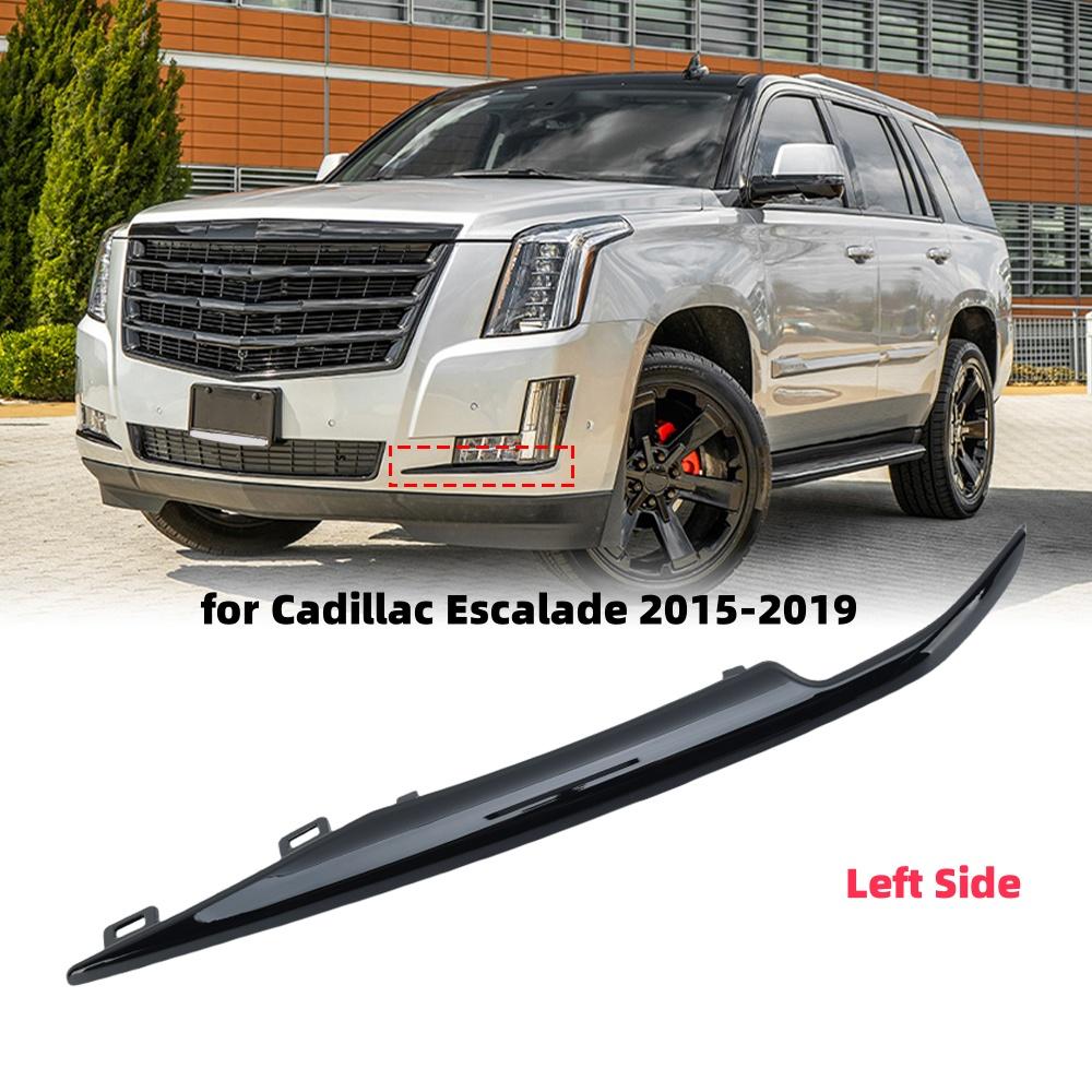 Stoßfänger vorne Nebelscheinwerfer-Zierleiste für Cadillac Escalade 2015-2019 ABS Passform Ersetzen Scheinwerfer Nebelscheinwerfer Augenbrauenleiste Autozubehör