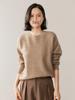 Ladies' Cashmere Sweater - 2025 Autumn/Winter Round Neck Loose Fit Pullover