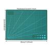 PVC Heilende Rotationsschneidematte Doppelseitiges Quiltlinien-Brett Patchwork Bastelwerkzeug Schneidebrett Ersatz