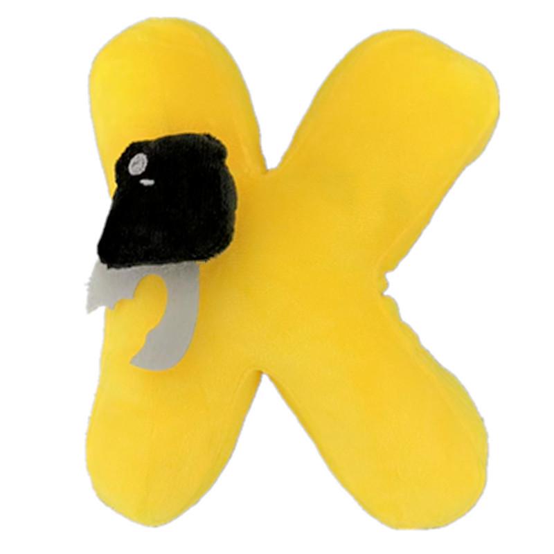 Alphabet Lore Plush Pillow Doll for Children's Educational Fun