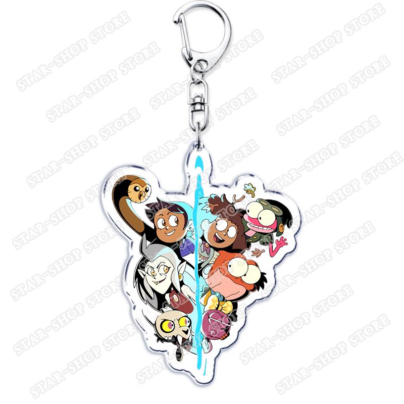 

Popular Cartoon Anime Keychains for Accessories Jewelry Anne Boonchuy Marcy Wu Sprig Anne Frog Sasha Keyrings Fans Friends Gifts