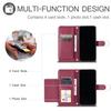 Luxury Leather Wallet Case For iPhone 11 12 13 Mini 14 Plus 15 16 Pro Max XR X XS Max 8 7 6S 6 Plus Holder Flip Phone Bags Cover