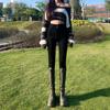 Plus Size Pants High-waisted Stretch Skinny Jeans for Women