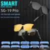SG19PRO Smart Bluetooth Sunglasses: Magnetic Polarized Night Vision & Anti-Blue Light Glasses