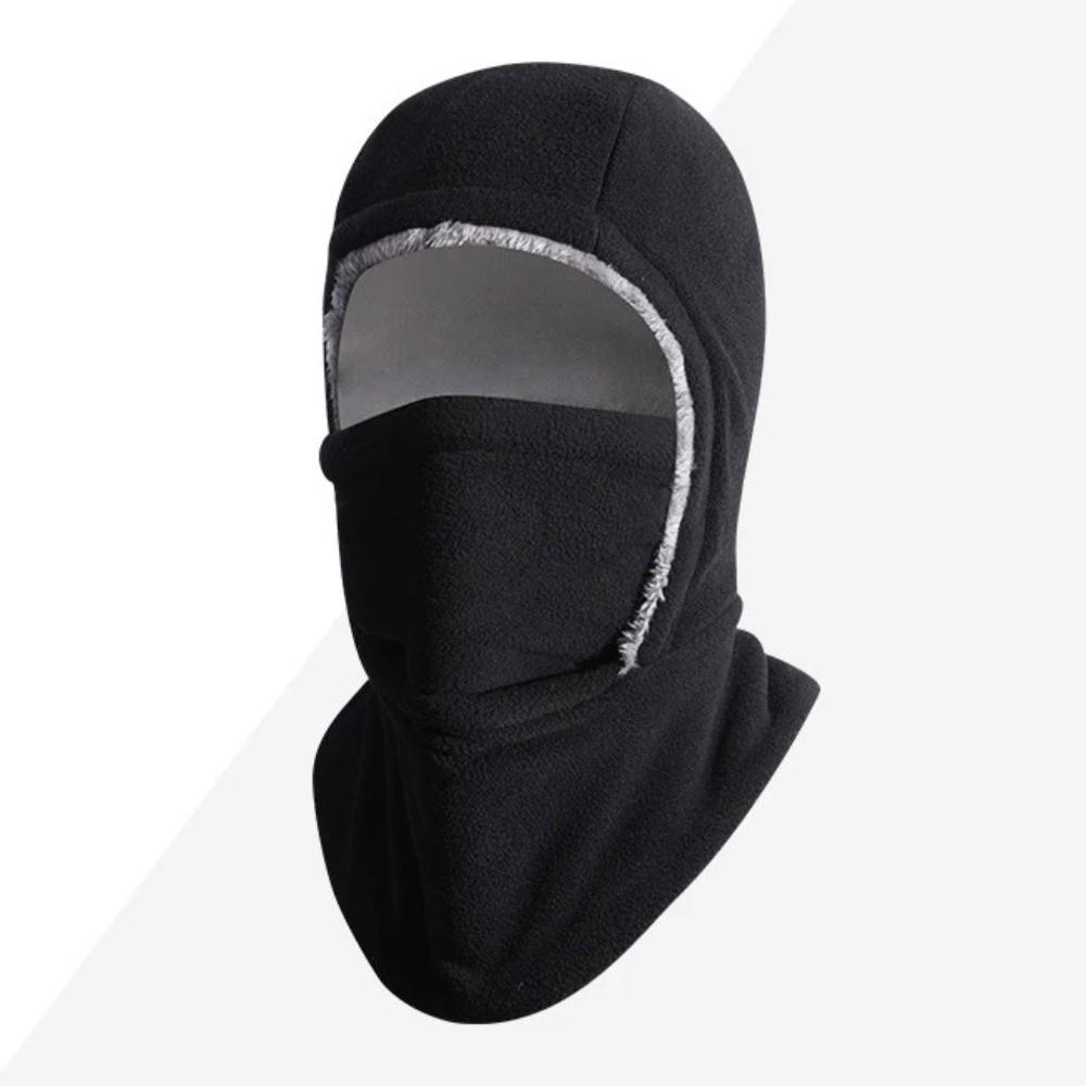 Fleece Warm Hat Mask Neck Protection Ski Windproof Cap Balaclava Cycling Cap  Winter