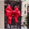 Big Giant Bow Christmas Decorations Xmas Tree DIY Material Birthday Party Wedding Display Front Door Home Decor Unfinished Kit