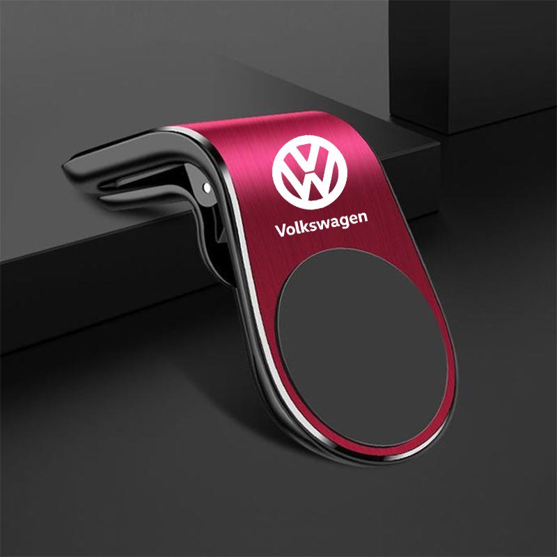 HAT1 Car Metal Magnetic Car Phone Holder For Volkswagen VW Golf Tiguan Jetta Transporter Passat Polo Touran GTD Scirocco GTI Rline T5