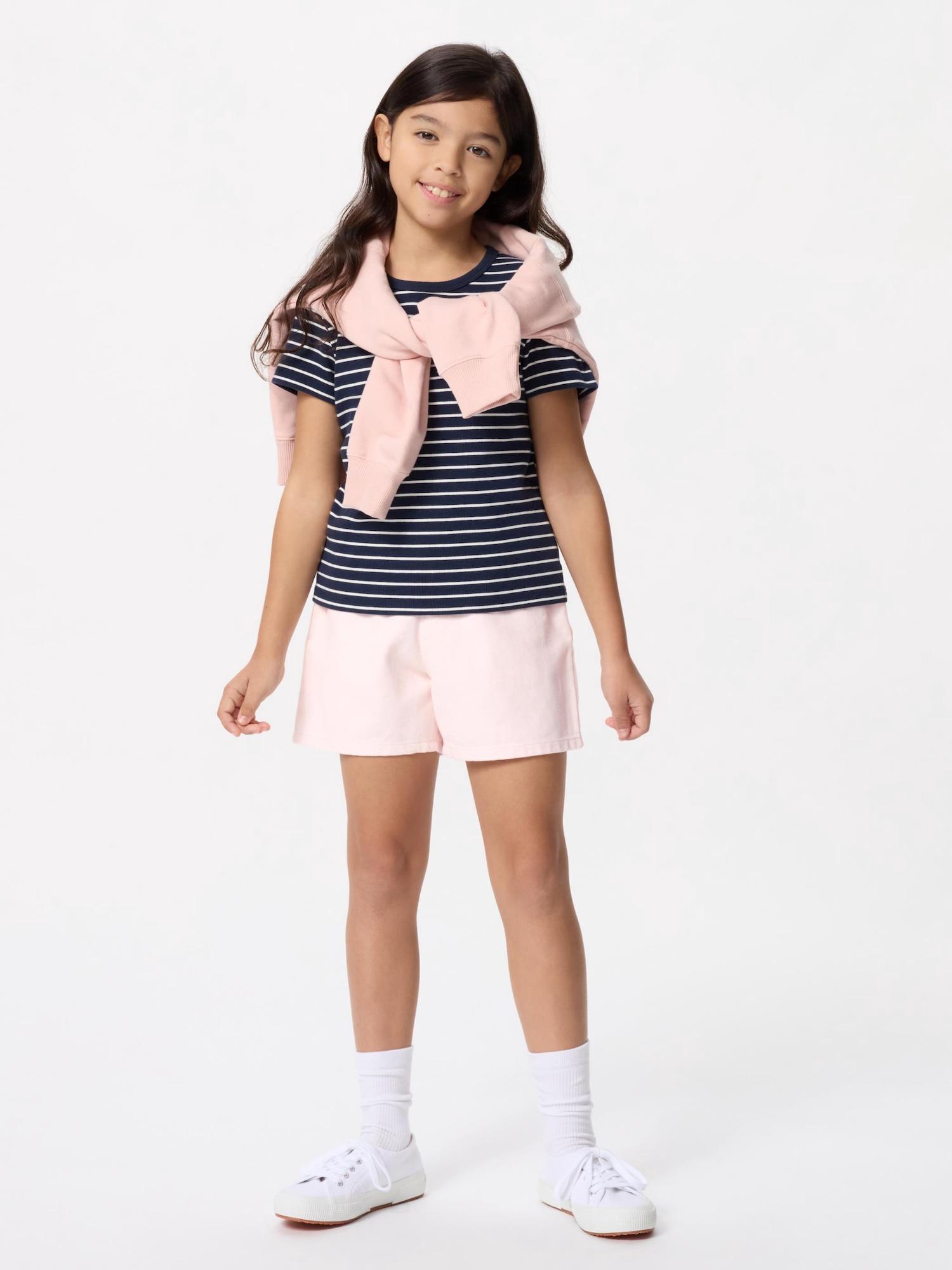 

Uniqlo Джинсовые шорты для девочек 11 PINK/KIDS 100