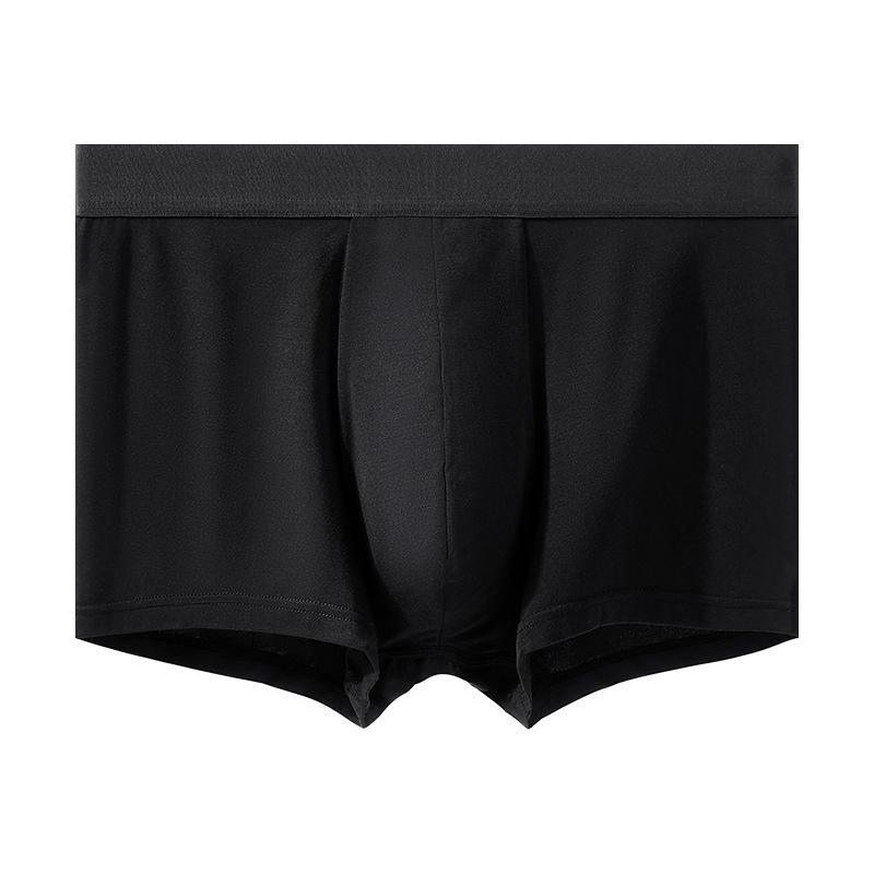 60s Style Men's Lenzing Modal Mid-Rise Antibacterial Breathable Boxer Briefs