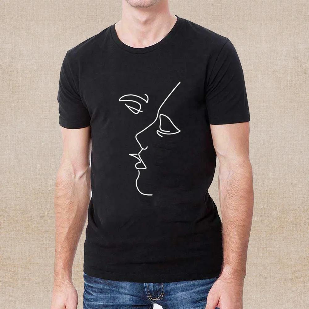 Cotton Tee Clothing Summer Style Casual Street Fashion Short-Sleeved T-Shirt Pullover Comfortable O-neck Top